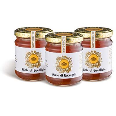 Moretti ® Miele Artigianale Prodotto In Calabria Vari gusti Confezione In Vetro Da 250g (Eucalipto, 3) Moretti ® Miele Artigianale Prodotto In Calabria Vari gusti Confezione In Vetro Da 250g (Eucalipto, 3)