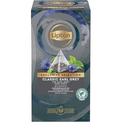 Lipton Exclusive Selection Earl Grey 25 theezakjes Lipton Exclusive Selection Earl Grey 25 theezakjes