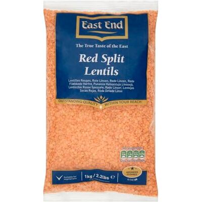East End Lenticchie rosse, 1 kg East End Lenticchie rosse, 1 kg