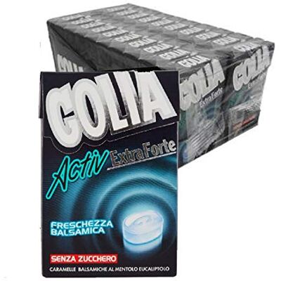 Idea Caramelle Golia Active ExtraForte Mentolo 10 x 49 g Idea Caramelle Golia Active ExtraForte Mentolo 10 x 49 g