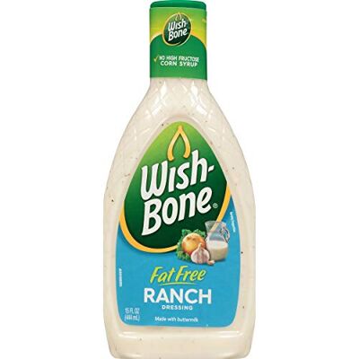 Wish-Bone Condimento per insalata Fat Free Ranch, 450 ml Wish-Bone Condimento per insalata Fat Free Ranch, 450 ml