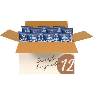 Riso Scotti Risette Snack di Riso alla Paprika, Gallette di Riso Senza Glutine Bio, Non Fritto, No Glutammato, Sapore Sfizioso, Leggerezza del Riso Ideale per Aperitivi, Multipack da 12 Pezzi Riso Scotti Risette Snack di Riso alla Paprika, Gallette di Riso Senza Glutine Bio, Non Fritto, No Glutammato, Sapore Sfizioso, Leggerezza del Riso Ideale per Aperitivi, Multipack da 12 Pezzi
