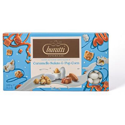 Buratti Confetti Tenerezze Caramello Salato & Pop-Corn Kg1 Buratti Confetti Tenerezze Caramello Salato & Pop-Corn Kg1