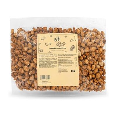 KoRo Arachidi tostate al caramello salato 1 kg KoRo Arachidi tostate al caramello salato 1 kg