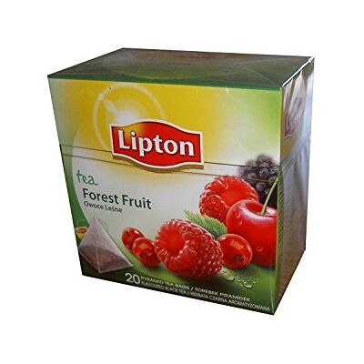 Lipton Tè Nero Forest Fruit 20 Bustine Tè A Forma Piramidale Di Primaria Qualità Lipton Tè Nero Forest Fruit 20 Bustine Tè A Forma Piramidale Di Primaria Qualità