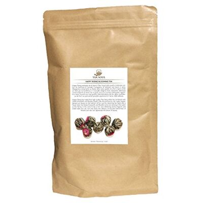 TEA SOUL Blooming tea ai fiori di gonfrena Happy Rising 250 g TEA SOUL Blooming tea ai fiori di gonfrena Happy Rising 250 g