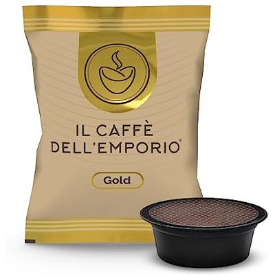 Il Caffè dell'Emporio Capsule Caffe Compatibili con Lavazza a Modo Mio Miscela Gold Oro Arabica (100) Il Caffè dell'Emporio Capsule Caffe Compatibili con Lavazza a Modo Mio Miscela Gold Oro Arabica (100)