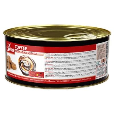 SOSA Pasta concentrata di Toffee Formato 1,5 kg SOSA Pasta concentrata di Toffee Formato 1,5 kg