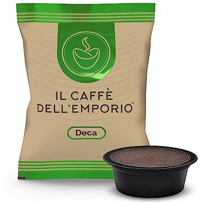 Il Caffè dell'Emporio Capsule Compatibili con Lavazza a Modo Mio Miscela Dek Verde Caffe Decaffeinato Deca (100) Il Caffè dell'Emporio Capsule Compatibili con Lavazza a Modo Mio Miscela Dek Verde Caffe Decaffeinato Deca (100)