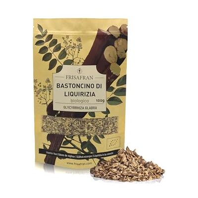FRISAFRAN Radici di liquirizia tagliata BIO 100g TAGLIO DI INFUSIONE Direttamente dal produttore Tè-liquirizia Infuso Tisane tisana Radice Naturale FRISAFRAN Radici di liquirizia tagliata BIO 100g TAGLIO DI INFUSIONE Direttamente dal produttore Tè-liquirizia Infuso Tisane tisana Radice Naturale