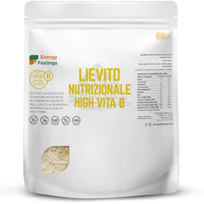 Energy Feelings Lievito Alimentare Nutrizionale in Scaglie 1Kg, Lievito con Vitamina B12, 51% Proteine, Integratore in Fiocchi Senza Glutine e Vegano Energy Feelings Lievito Alimentare Nutrizionale in Scaglie 1Kg, Lievito con Vitamina B12, 51% Proteine, Integratore in Fiocchi Senza Glutine e Vegano
