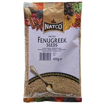 Natco Methi Seeds (semi di fieno greco) 400g Natco Methi Seeds (semi di fieno greco) 400g