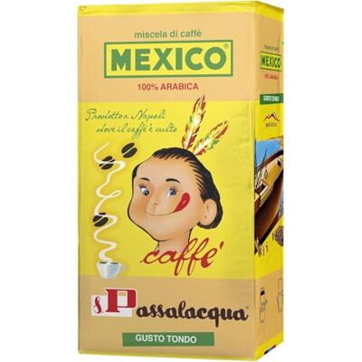 Passalacqua Mexico Caffè Premium Macinato – 12 Pacchetti da 250g (3kg) Tostatura Autentica Napoletana 100% Arabica Dolce e Raffinato con Note di Miele, Nocciole e Caramello Made in Italy Passalacqua Mexico Caffè Premium Macinato – 12 Pacchetti da 250g (3kg) Tostatura Autentica Napoletana 100% Arabica Dolce e Raffinato con Note di Miele, Nocciole e Caramello Made in Italy