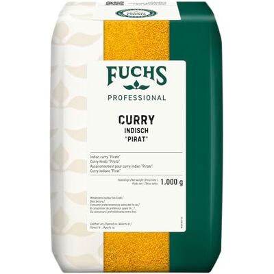 Fuchs Professional Curry indiano «Pirat» 1000 g in sacchetto grande Fuchs Professional Curry indiano «Pirat» 1000 g in sacchetto grande