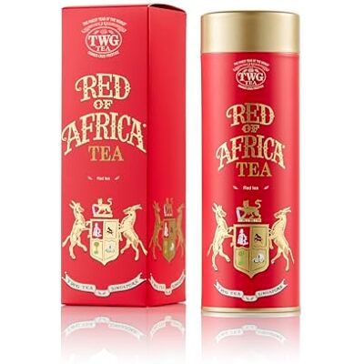 TWG Tea Red of Africa Tea Tè Rooibos Foglie di Melissa e Calendula Latta Haute Couture, 100G Set Regalo TWG Tea Red of Africa Tea Tè Rooibos Foglie di Melissa e Calendula Latta Haute Couture, 100G Set Regalo