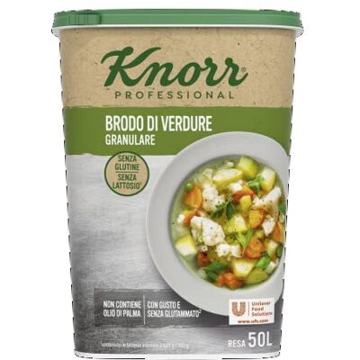 Knorr Brodo di Verdure senza glutine 1 Kg Knorr Brodo di Verdure senza glutine 1 Kg