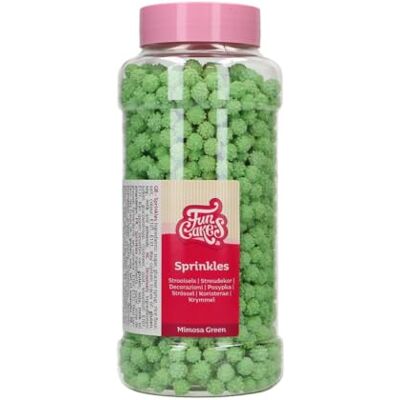 FunCakes Mimosa Green: Zuccherini di Zucchero per Decorare Torte, Cupcake e Altro Decorazione Commestibile per Torte a Tema Dinosauro e Giungla 500 g FunCakes Mimosa Green: Zuccherini di Zucchero per Decorare Torte, Cupcake e Altro Decorazione Commestibile per Torte a Tema Dinosauro e Giungla 500 g