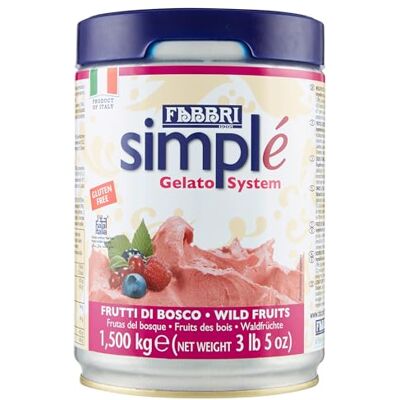 Fabbri SIMPLE FRUTTI DI BOSCO KG.1,5 Fabbri SIMPLE FRUTTI DI BOSCO KG.1,5