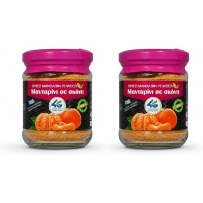 4G GREEK GAIA'S GLOBAL GATE Polvere di Mandarino, 2 x 80 g 4G GREEK GAIA'S GLOBAL GATE Polvere di Mandarino, 2 x 80 g