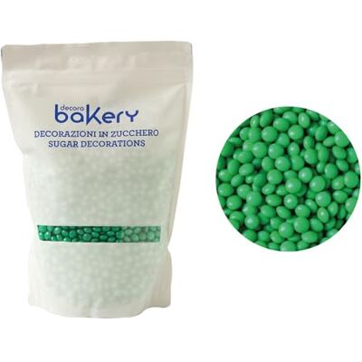 Unknown - Decora Mini - Foglia Verde - 1kg - Chocolate Lentils Unknown - Decora Mini - Foglia Verde - 1kg - Chocolate Lentils