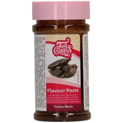 FunCakes Pasta Aromatizzante Fava Tonka: Aroma Alimentare, Gusto Intenso, Ottima per Decorare Torte, Ottimale per Impasti e Farciture, 100 g FunCakes Pasta Aromatizzante Fava Tonka: Aroma Alimentare, Gusto Intenso, Ottima per Decorare Torte, Ottimale per Impasti e Farciture, 100 g