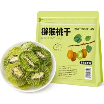 Lunaeturn Kiwi Essiccato 90g – Snack alla Frutta Pronto da Gustare Gusto Dolce e Leggermente Acidulo Ideale per ColazioneY ogurt Muesli Dessert e Pasticceria Lunaeturn Kiwi Essiccato 90g – Snack alla Frutta Pronto da Gustare Gusto Dolce e Leggermente Acidulo Ideale per ColazioneY ogurt Muesli Dessert e Pasticceria