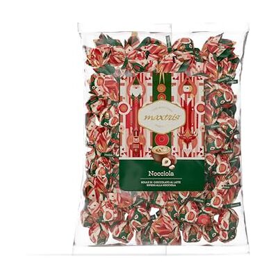 Confetti Maxtris CHRISTMAS BOULE, CIOCCOLATINI NOCCIOLA, BAG 1 KG Confetti Maxtris CHRISTMAS BOULE, CIOCCOLATINI NOCCIOLA, BAG 1 KG