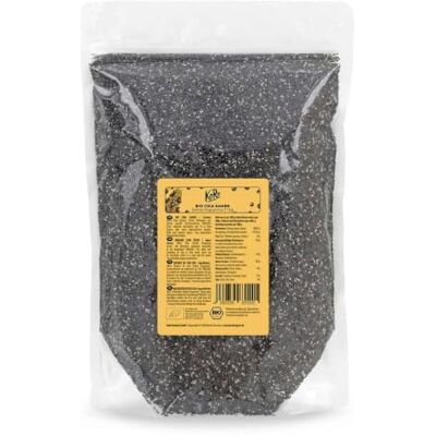 KoRo Semi di chia bio 1 kg ideali per pudding e porridge ricchi di proteine e fibre superfood senza additivi KoRo Semi di chia bio 1 kg ideali per pudding e porridge ricchi di proteine e fibre superfood senza additivi