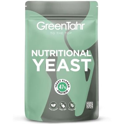 GreenTahr TO THE TOP Green Tahr Lievito Nutrizionale in Scaglie 500 g. Lievito Alimentare Inattivo Ricco di Vitamine B e Proteine 46%. Nutritional Yeast in Fiocchi Senza Glutine. Ideale come Formaggio Vegano GreenTahr TO THE TOP Green Tahr Lievito Nutrizionale in Scaglie 500 g. Lievito Alimentare Inattivo Ricco di Vitamine B e Proteine 46%. Nutritional Yeast in Fiocchi Senza Glutine. Ideale come Formaggio Vegano