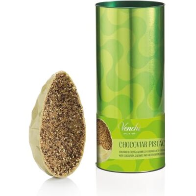 Venchi Uovo di Cioccolato Chocoviar Pistacchio, 330 Gr, Gusto Cioccolato Bianco e Pasta di Pistacchio, Senza Glutine, con Sorpresa, Collezione Pasqua , Idea Regalo Venchi Uovo di Cioccolato Chocoviar Pistacchio, 330 Gr, Gusto Cioccolato Bianco e Pasta di Pistacchio, Senza Glutine, con Sorpresa, Collezione Pasqua , Idea Regalo