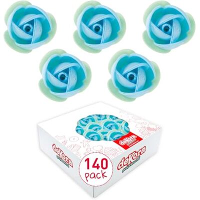 dekora Fiori commestibili per Torte Ø 3,5cm- Decorazione per Torte e Dolci Fiori di Ostia Colore Blu Ostie Senza Glutine, Senza Lattosio e Adatte per Vegani 140 Pz dekora Fiori commestibili per Torte Ø 3,5cm- Decorazione per Torte e Dolci Fiori di Ostia Colore Blu Ostie Senza Glutine, Senza Lattosio e Adatte per Vegani 140 Pz