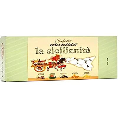 Confetti Maxtris Italiani Di MANDORLA Sicilianita' Kg., Assortito Confetti Maxtris Italiani Di MANDORLA Sicilianita' Kg., Assortito