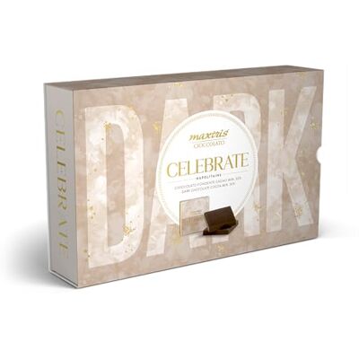 Confetti Maxtris Cioccolatini CELEBRATE DARK, Avorio, scatola 500g Confetti Maxtris Cioccolatini CELEBRATE DARK, Avorio, scatola 500g