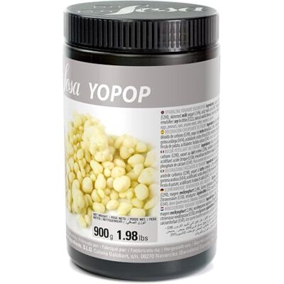 SOSA YOPOP Peta Crispy Cioccolato & Yogurt Texturizzante effervescente Formato da 750 g Uso alimentare SOSA YOPOP Peta Crispy Cioccolato & Yogurt Texturizzante effervescente Formato da 750 g Uso alimentare