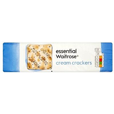 Waitrose Cracker Crema Essenziale 300G (Confezione da 6) Waitrose Cracker Crema Essenziale 300G (Confezione da 6)