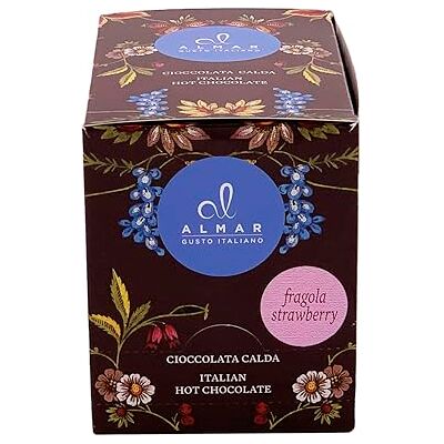 ALMAR GUSTO ITALIANO Almar Cioccolata Calda Monoporzione, Bustine Preparato Cioccolata Calda, Cioccolata Calda Senza Glutine, Lattosio, Conservanti, 100% Made in Italy, 15 Buste da 30 grammi 17 GUSTI FRAGOLA ALMAR GUSTO ITALIANO Almar Cioccolata Calda Monoporzione, Bustine Preparato Cioccolata Calda, Cioccolata Calda Senza Glutine, Lattosio, Conservanti, 100% Made in Italy, 15 Buste da 30 grammi 17 GUSTI FRAGOLA