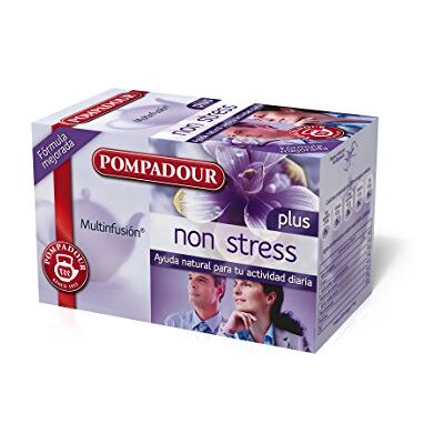 Pompadour 237533 Tè non stress Confezione da 20 sacchetti Pompadour 237533 Tè non stress Confezione da 20 sacchetti