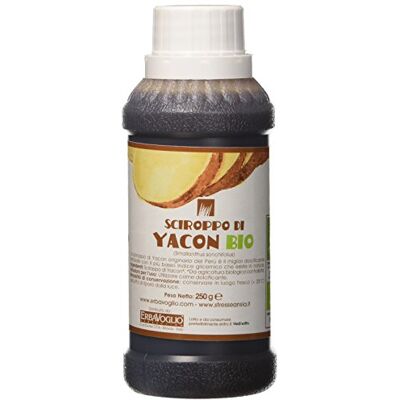 Erbavoglio Sciroppo di Yacon Bio 250 ml Alimento biologico Dolcificante naturale a basso indice glicemico, ideale per dolcificare in modo sano. Erbavoglio Sciroppo di Yacon Bio 250 ml Alimento biologico Dolcificante naturale a basso indice glicemico, ideale per dolcificare in modo sano.