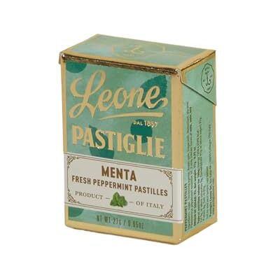 Pastiglie Leone Le Originali Gusto Menta Espositore da 18 Scatoline da 27 grammi Pastiglie Leone Le Originali Gusto Menta Espositore da 18 Scatoline da 27 grammi