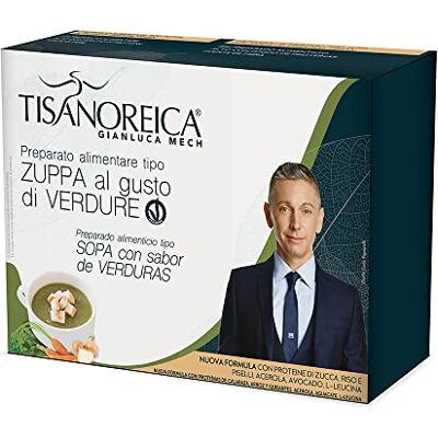 Gianluca Mech Tisanoreica Zuppa Proteica Verdure, 136g Gianluca Mech Tisanoreica Zuppa Proteica Verdure, 136g