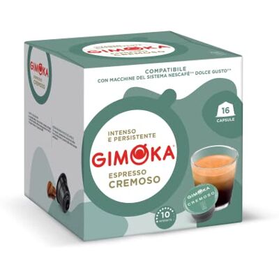 Gimoka 3364 Set di Capsule Cremoso Compatibili Dolce Gusto, 6 X 6 cm, 1 Ciascuno, 96 Gimoka 3364 Set di Capsule Cremoso Compatibili Dolce Gusto, 6 X 6 cm, 1 Ciascuno, 96