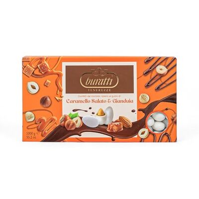 Buratti Confetti Tenerezze Caramello Salato & Gianduia Kg1 Buratti Confetti Tenerezze Caramello Salato & Gianduia Kg1