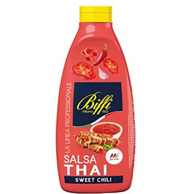 Biffi Salsa Thai Sweet Chili Agrodolce Leggermente piccante Flacone da 1kg Biffi Salsa Thai Sweet Chili Agrodolce Leggermente piccante Flacone da 1kg