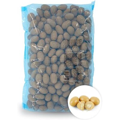 KoRo Confetti al gusto caramello salato 1 kg nota dolce e salata con mandorle californiane e cioccolato belga KoRo Confetti al gusto caramello salato 1 kg nota dolce e salata con mandorle californiane e cioccolato belga