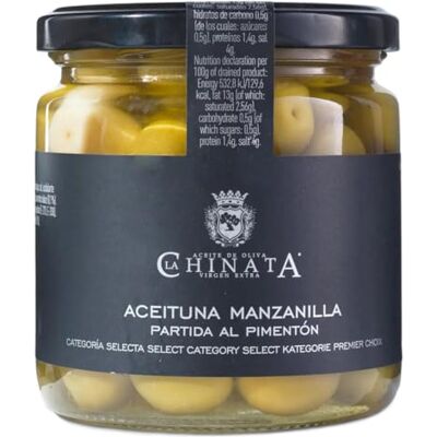 La Chinata Olive Manzanilla alla Paprika (370 g) La Chinata Olive Manzanilla alla Paprika (370 g)