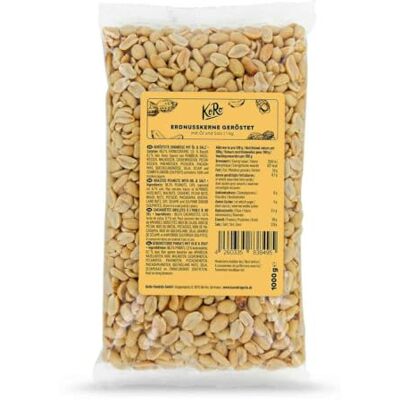 KoRo Arachidi tostati e salati 1 kg per aperitivi e snack tostate e salate maxi formato KoRo Arachidi tostati e salati 1 kg per aperitivi e snack tostate e salate maxi formato