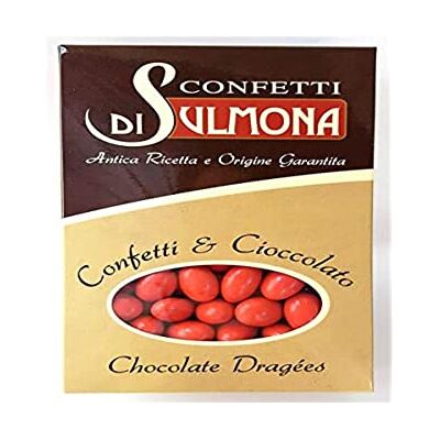 Confetti di Sulmona Ciocomandorla Rosso Doppio Cioccolato 1000 gr Confetti di Sulmona Ciocomandorla Rosso Doppio Cioccolato 1000 gr