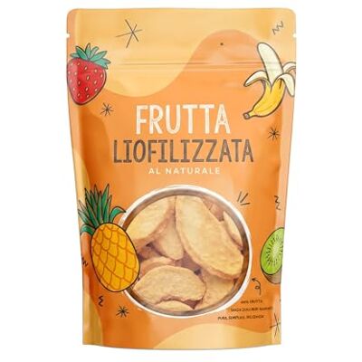ITALIA SPEZIE Pesca Gialla Liofilizzata a Fette – Frutta Liofilizzata Croccante – Pesca Disidratata con Processo di Liofilizzazione – Per Yogurt, Muesli, Dessert, Gelati e Decorazioni, 50g, ITALIA SPEZIE Pesca Gialla Liofilizzata a Fette – Frutta Liofilizzata Croccante – Pesca Disidratata con Processo di Liofilizzazione – Per Yogurt, Muesli, Dessert, Gelati e Decorazioni, 50g,