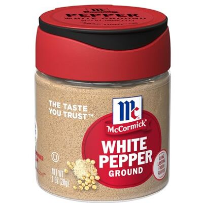 McCormick Ground White Pepper, 1 Oz McCormick Ground White Pepper, 1 Oz