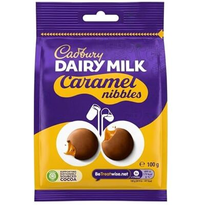 Cadbury Caramel Nibbles 120g Cadbury Caramel Nibbles 120g